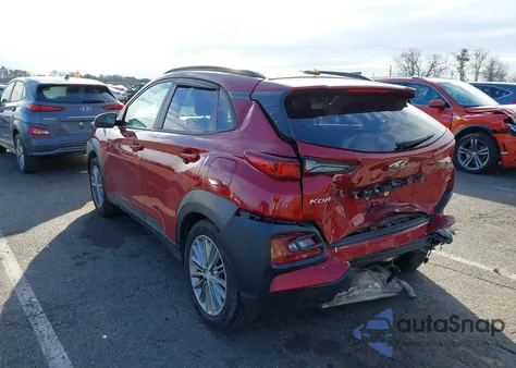 2020 Hyundai Kona Sel z USA, uszkodzony, nr VIN KM8K2CAA6LU474846